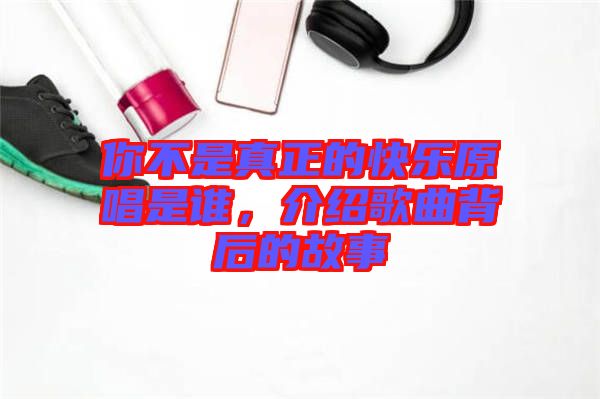 你不是真正的快樂(lè)原唱是誰(shuí)，介紹歌曲背后的故事