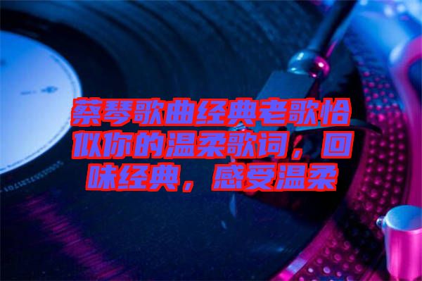 蔡琴歌曲經(jīng)典老歌恰似你的溫柔歌詞，回味經(jīng)典，感受溫柔