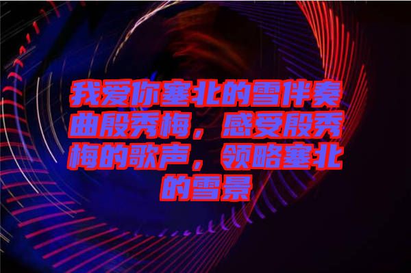 我愛你塞北的雪伴奏曲殷秀梅，感受殷秀梅的歌聲，領(lǐng)略塞北的雪景