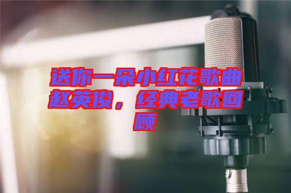 送你一朵小紅花歌曲趙英俊，經(jīng)典老歌回顧