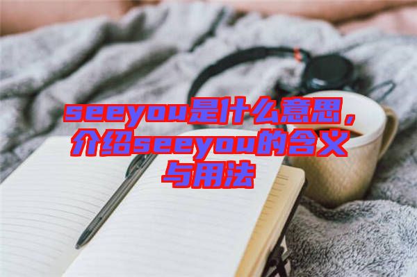 seeyou是什么意思，介紹seeyou的含義與用法