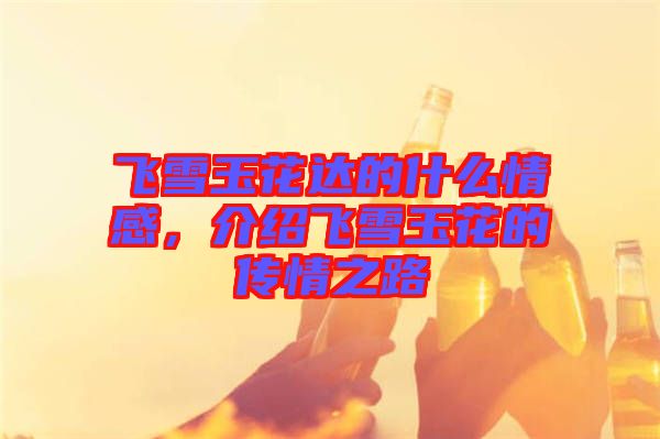飛雪玉花達(dá)的什么情感，介紹飛雪玉花的傳情之路