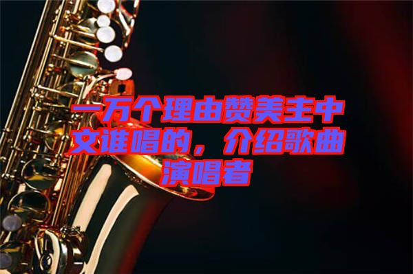 一萬(wàn)個(gè)理由贊美主中文誰(shuí)唱的，介紹歌曲演唱者