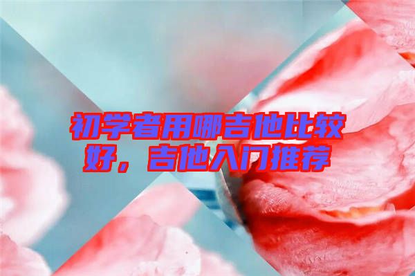 初學者用哪吉他比較好，吉他入門推薦