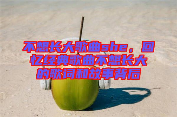 不想長大歌曲she，回憶經(jīng)典歌曲不想長大的歌詞和故事背后