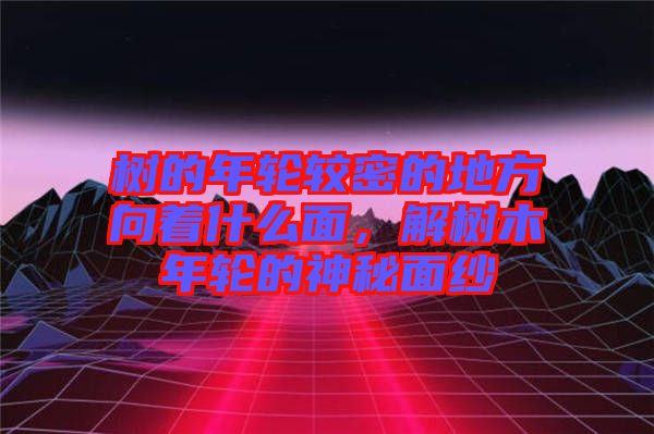 樹的年輪較密的地方向著什么面，解樹木年輪的神秘面紗