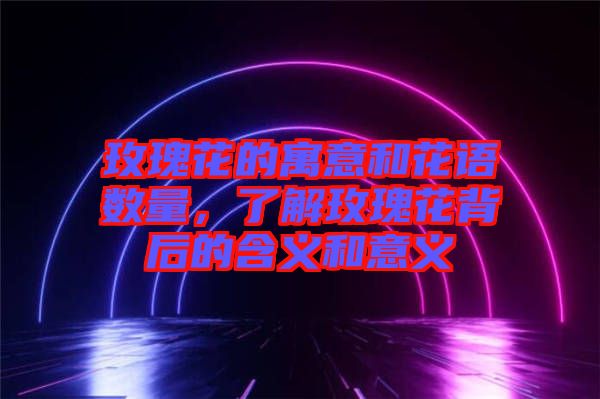 玫瑰花的寓意和花語(yǔ)數(shù)量，了解玫瑰花背后的含義和意義