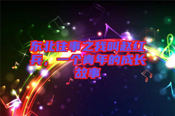 東北往事之我叫趙紅兵，一個(gè)青年的成長(zhǎng)故事