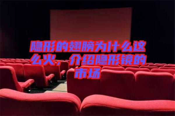 隱形的翅膀?yàn)槭裁催@么火，介紹隱形鏡的市場(chǎng)