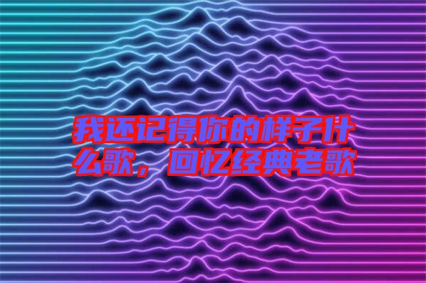 我還記得你的樣子什么歌，回憶經(jīng)典老歌