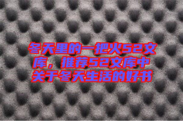 冬天里的一把火52文庫，推薦52文庫中關(guān)于冬天生活的好書