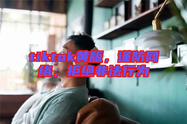 tiktok黃版，謹防網(wǎng)絡，拒絕非法行為
