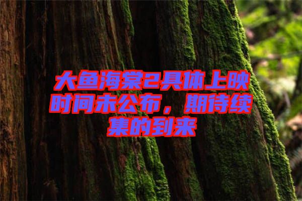 大魚海棠2具體上映時間未公布，期待續(xù)集的到來