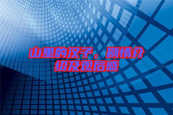 山里的漢子，劇情介紹及觀(guān)后感