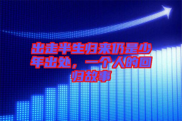 出走半生歸來仍是少年出處，一個人的回歸故事