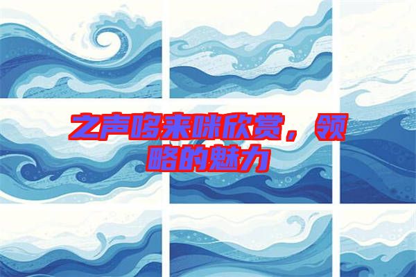 之聲哆來(lái)咪欣賞，領(lǐng)略的魅力