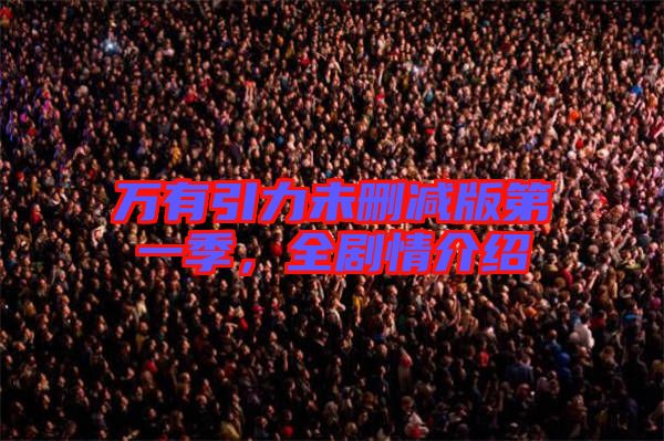萬有引力未刪減版第一季，全劇情介紹