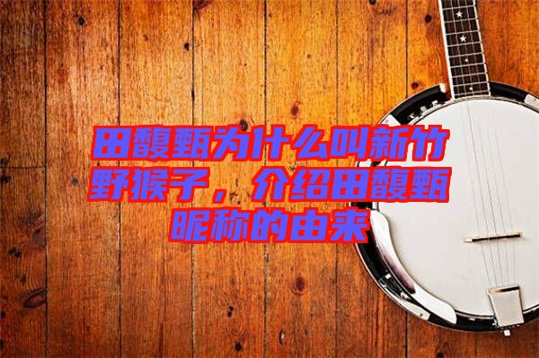 田馥甄為什么叫新竹野猴子，介紹田馥甄昵稱的由來