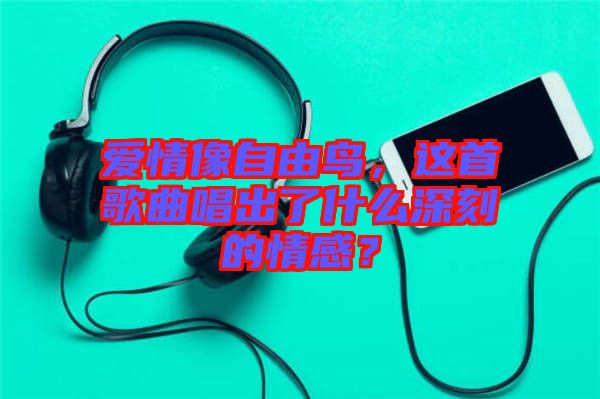 愛情像自由鳥，這首歌曲唱出了什么深刻的情感？