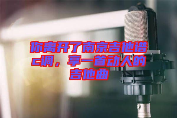 你離開了南京吉他譜c調(diào)，享一首動人的吉他曲