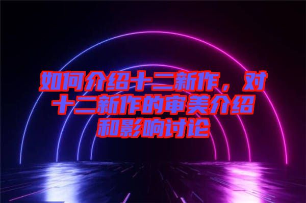 如何介紹十二新作，對十二新作的審美介紹和影響討論