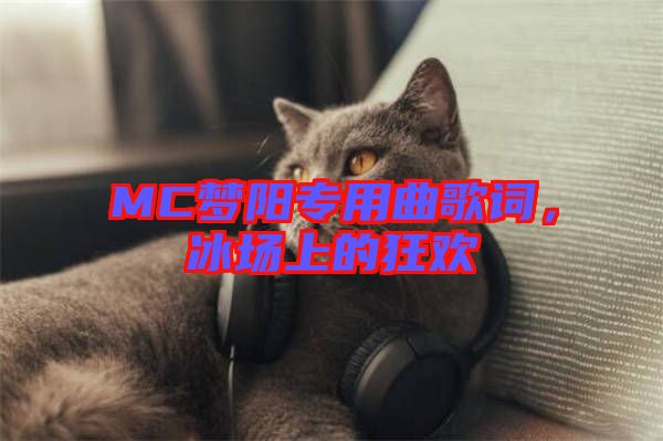 MC夢陽專用曲歌詞，冰場上的狂歡