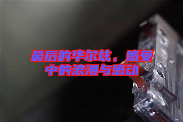 最后的華爾茲，感受中的浪漫與感動(dòng)