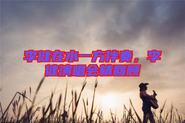 李健在水一方伴奏，李健演唱會(huì)精回顧