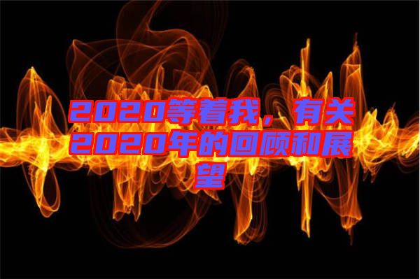 2020等著我，有關(guān)2020年的回顧和展望