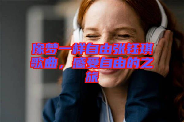 像夢(mèng)一樣自由張鈺琪歌曲，感受自由的之旅