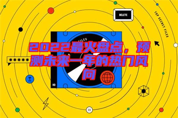 2022最火盤點(diǎn)，預(yù)測未來一年的熱門風(fēng)向