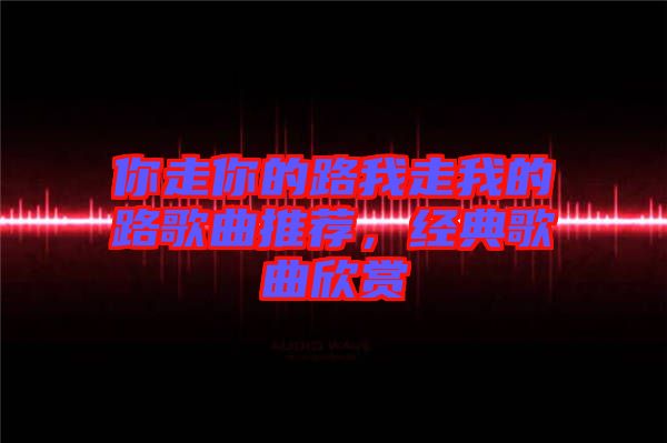 你走你的路我走我的路歌曲推薦，經(jīng)典歌曲欣賞