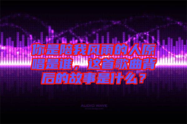 你是陪我風雨的人原唱是誰，這首歌曲背后的故事是什么？