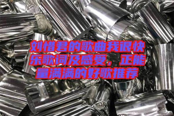 劉惜君的歌曲我很快樂(lè)歌詞及感受，正能量滿滿的好歌推薦
