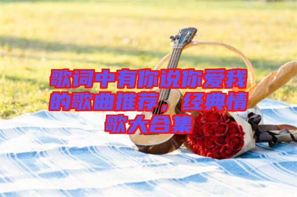 歌詞中有你說你愛我的歌曲推薦，經(jīng)典情歌大合集