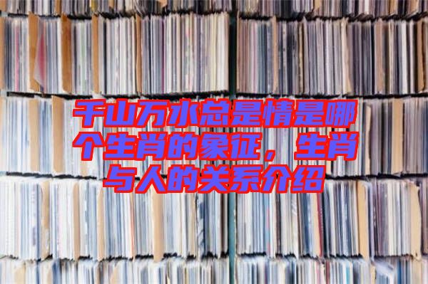 千山萬(wàn)水總是情是哪個(gè)生肖的象征，生肖與人的關(guān)系介紹
