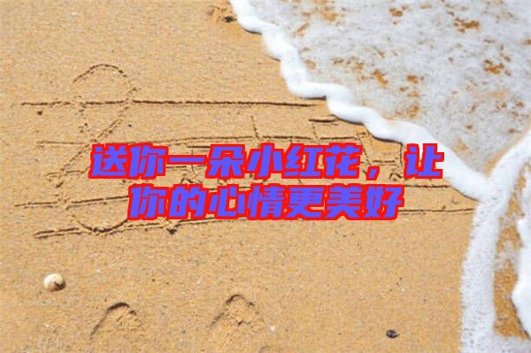 送你一朵小紅花，讓你的心情更美好