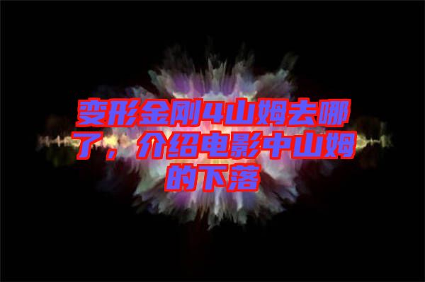 變形金剛4山姆去哪了，介紹電影中山姆的下落
