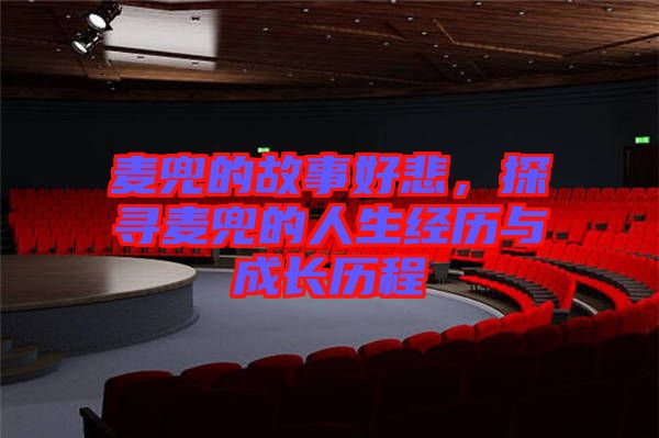 麥兜的故事好悲，探尋麥兜的人生經(jīng)歷與成長歷程