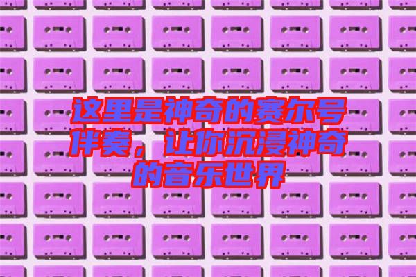 這里是神奇的賽爾號(hào)伴奏，讓你沉浸神奇的音樂(lè)世界