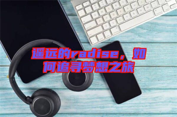 遙遠的radise，如何追尋夢想之旅